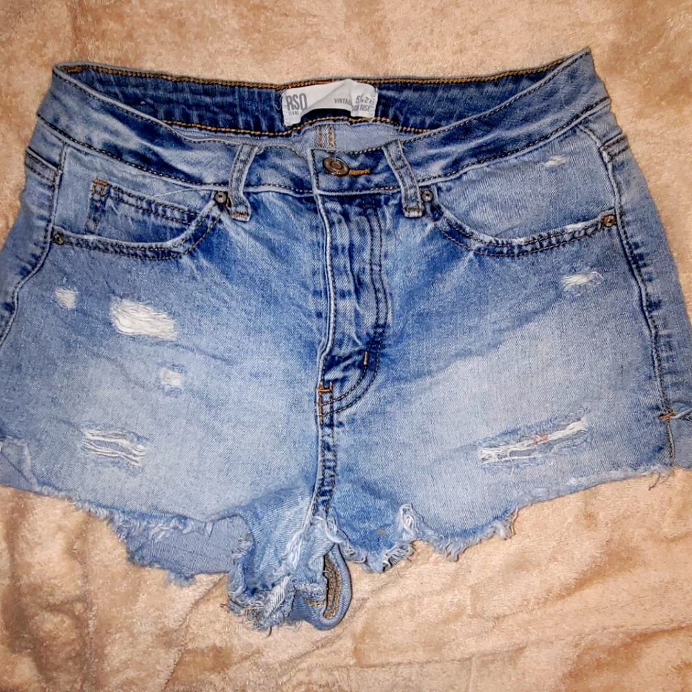 RSQ Jeans, Vintage High Rise (Custom shorts)